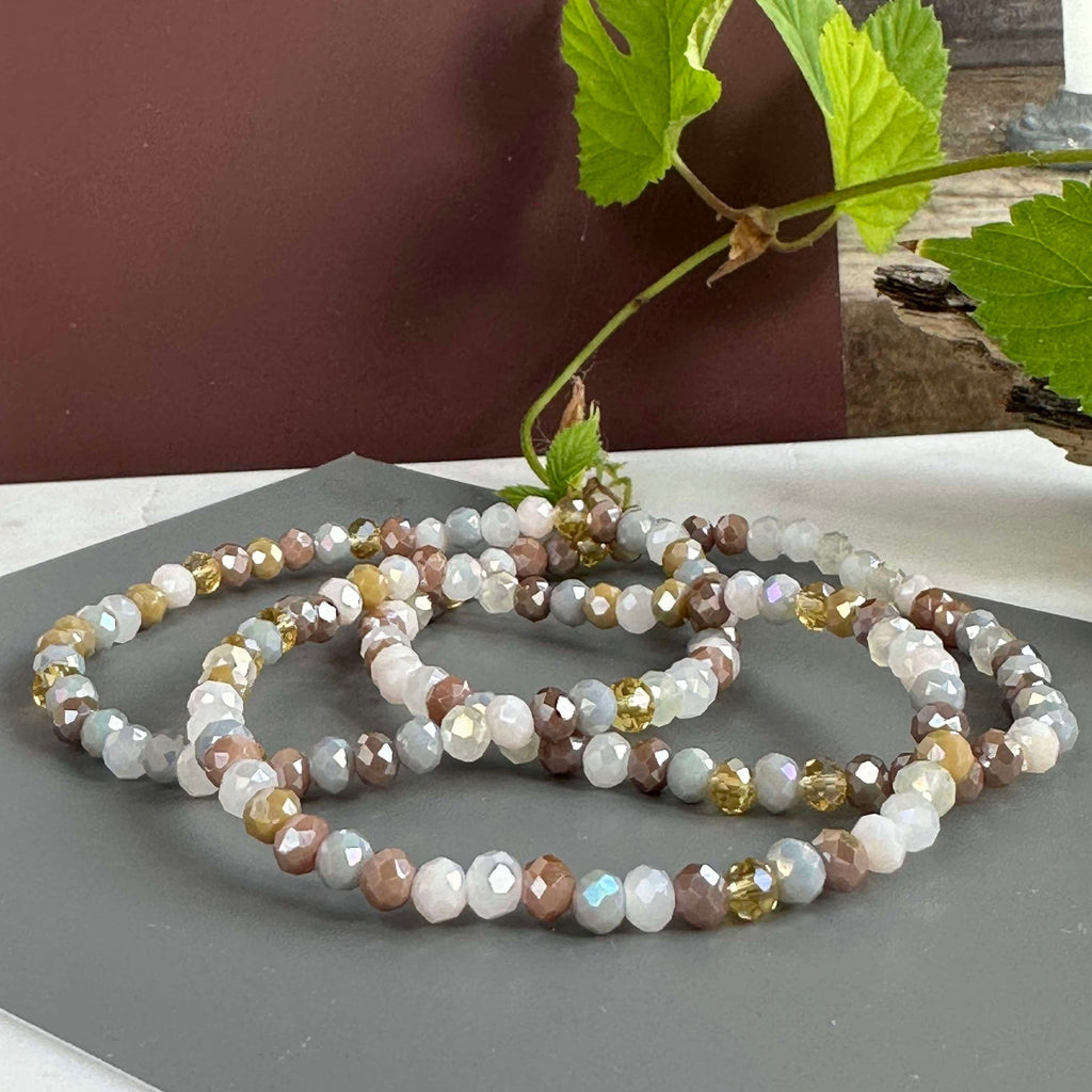 Armband ANNA Nature - Set med 3 st