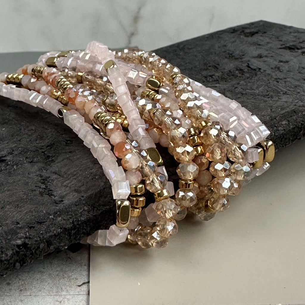 Armband Merle Natur - Set med 3 st
