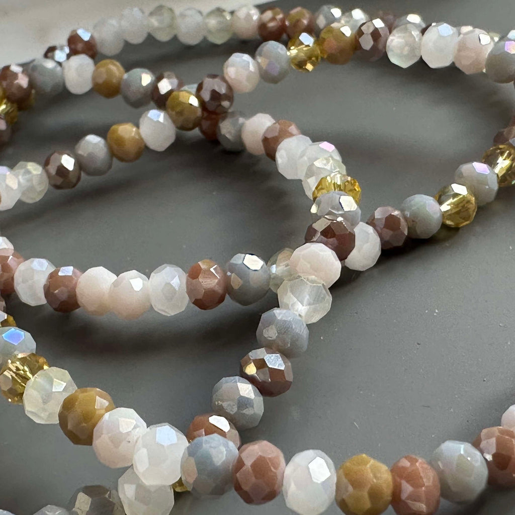 Armband ANNA Nature - Set med 3 st