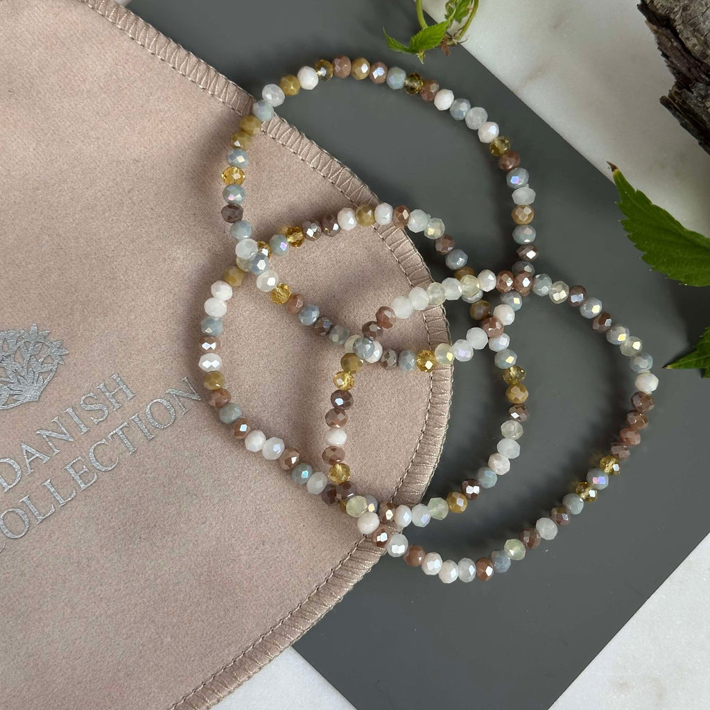 Armband ANNA Nature - Set med 3 st
