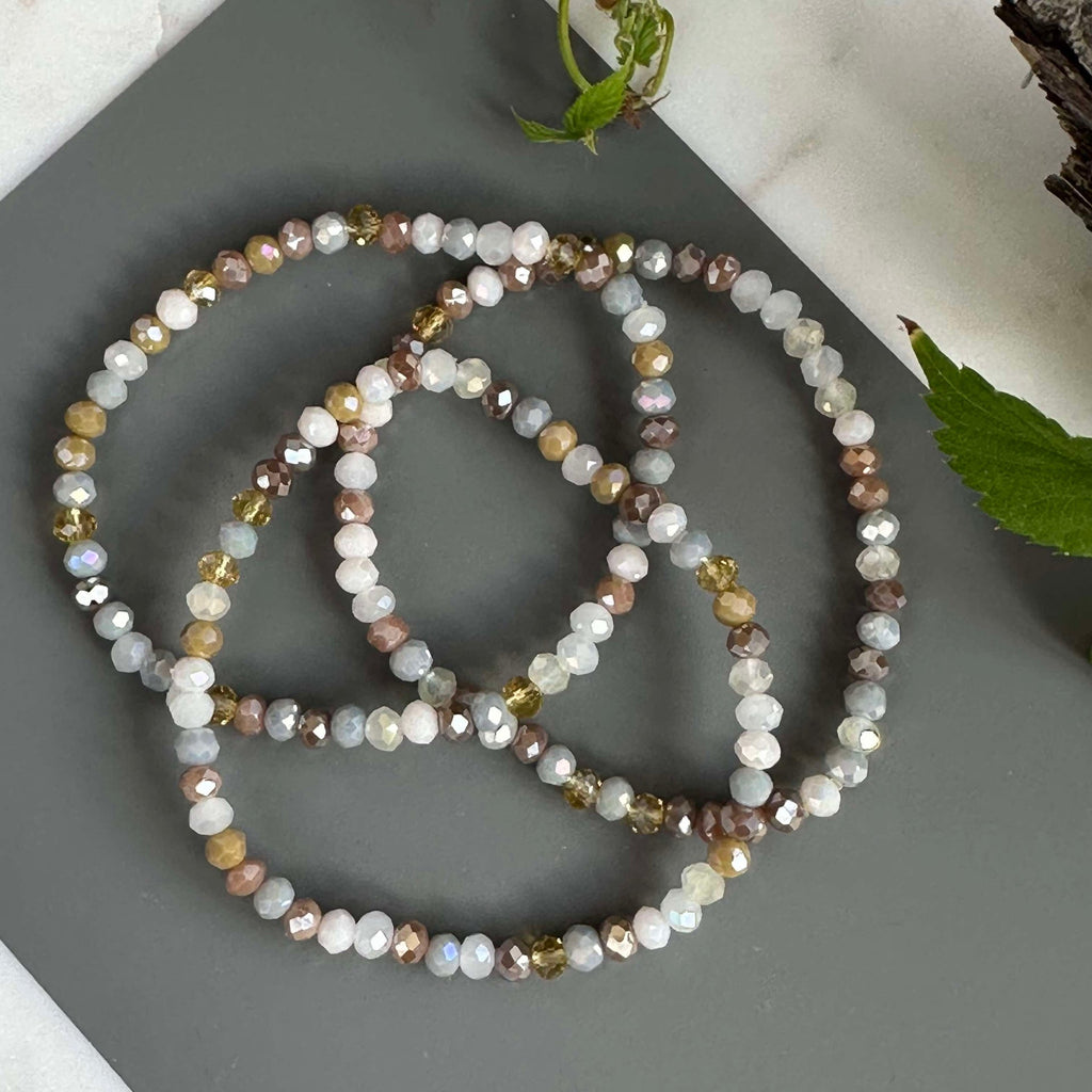 Armband ANNA Nature - Set med 3 st