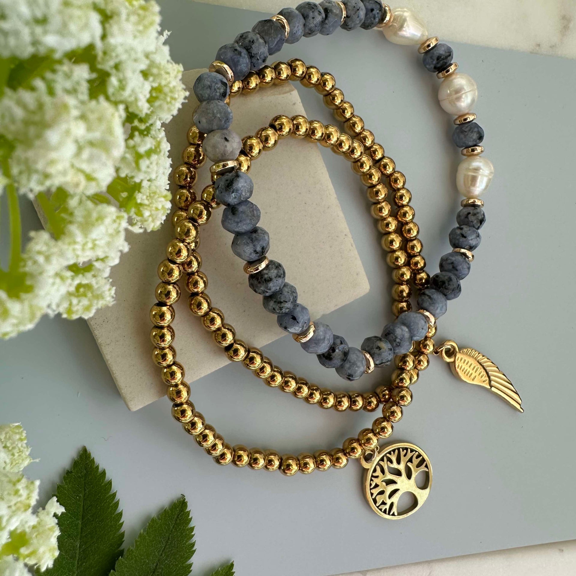 Armband Juliane - Blue mix