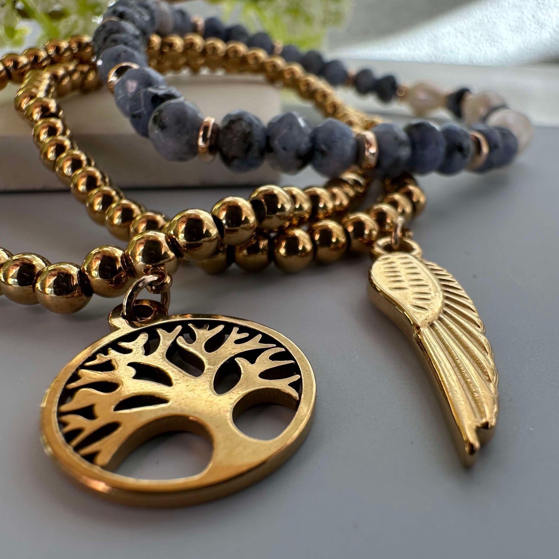 Armband Juliane - Blue mix