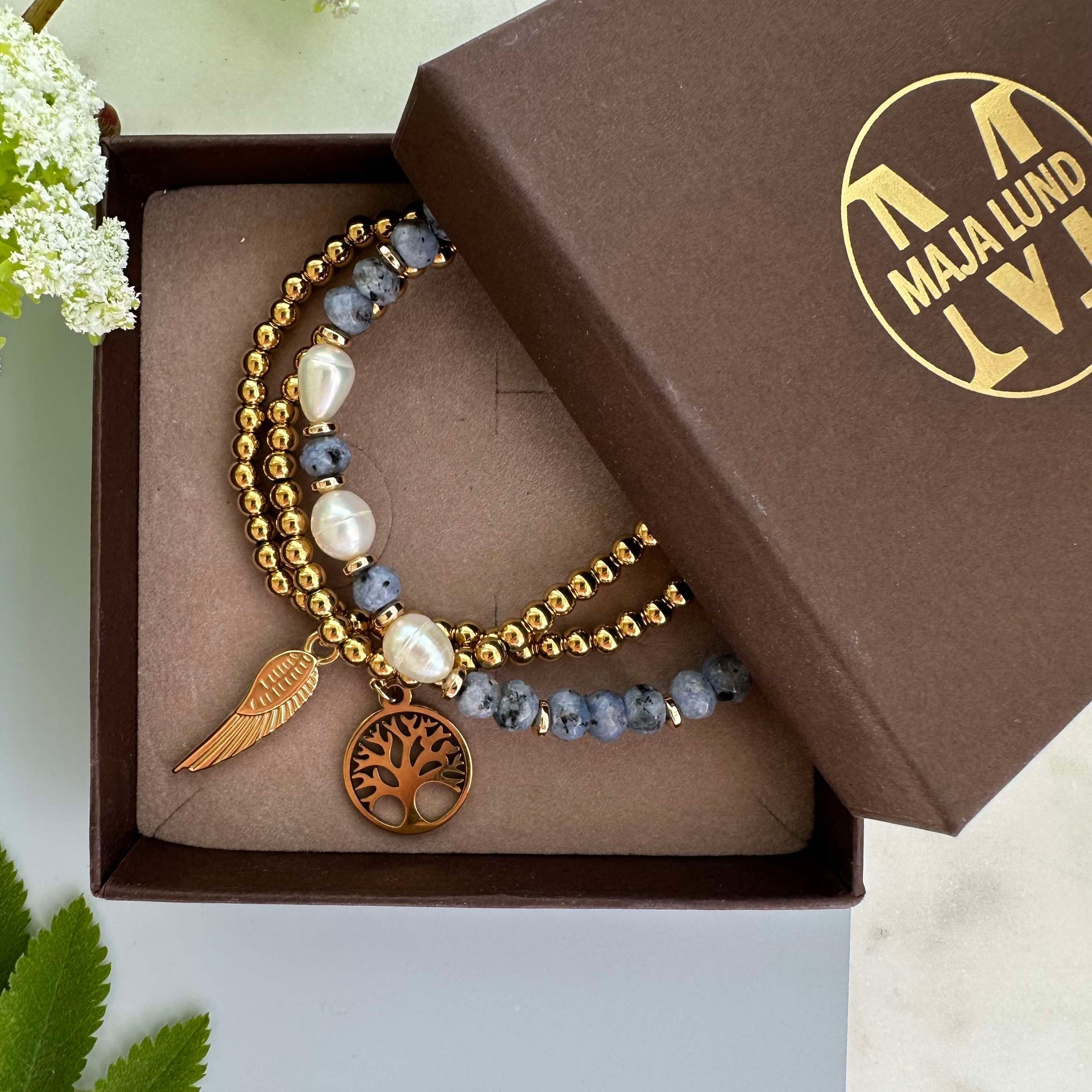 Armband Juliane - Blue mix