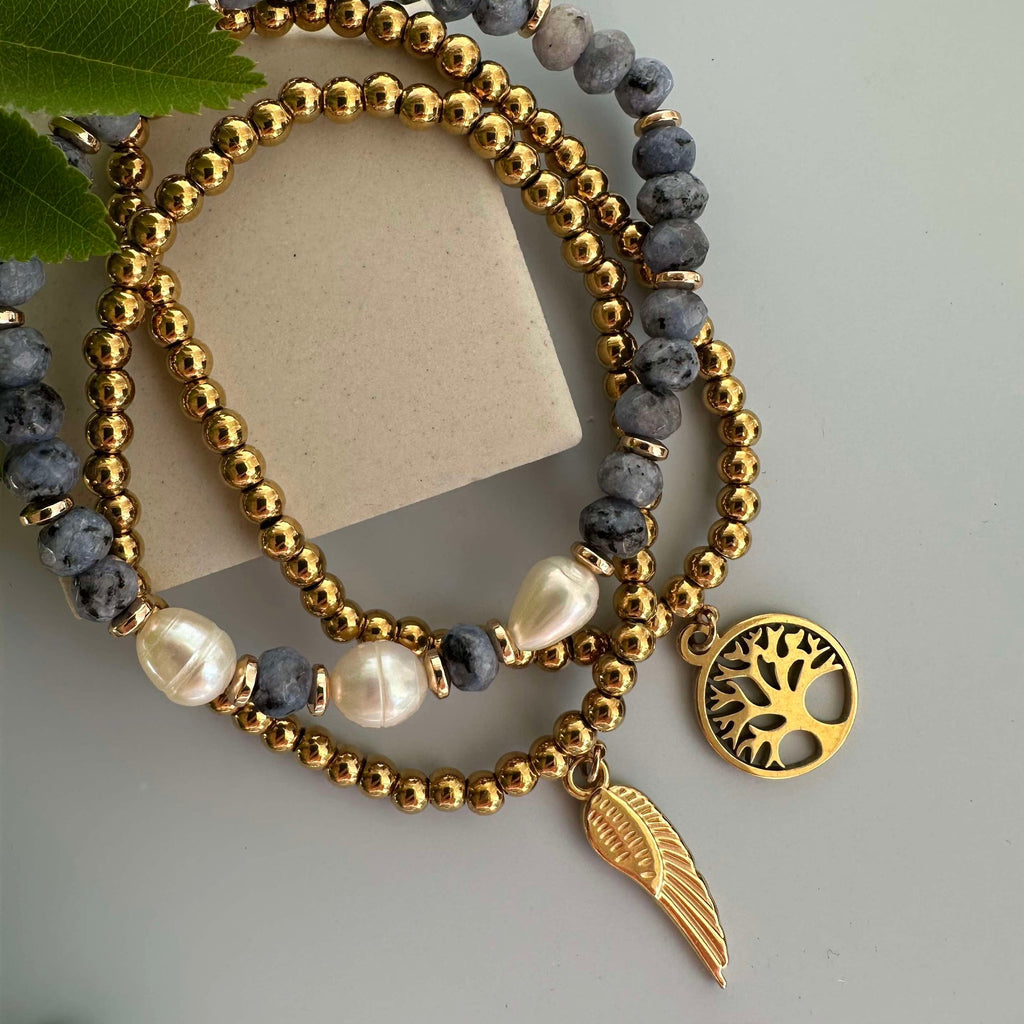 Armband Juliane - Blue mix