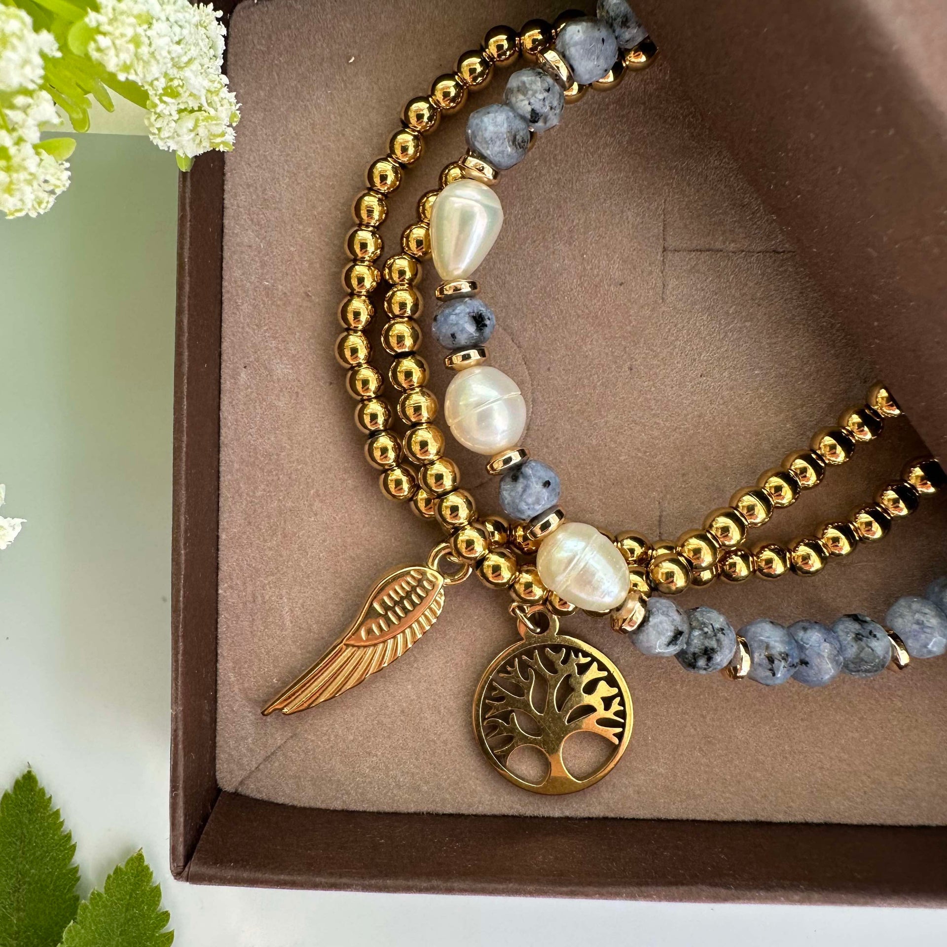 Armband Juliane - Blue mix