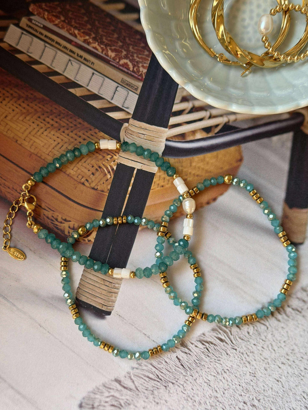 Armband Sarabella Ocean – Set med 3 st