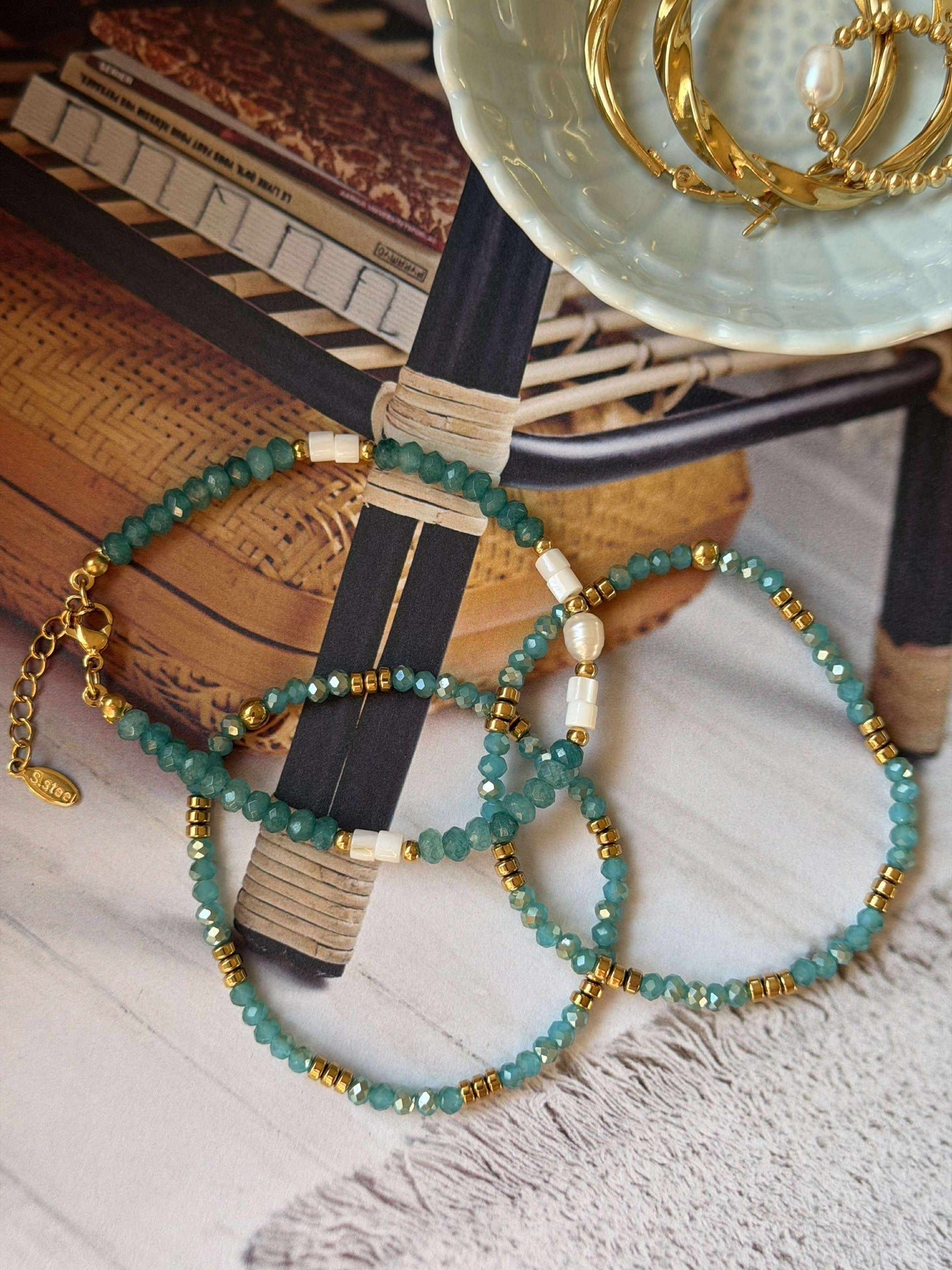 Armband Sarabella Ocean – Set med 3 st