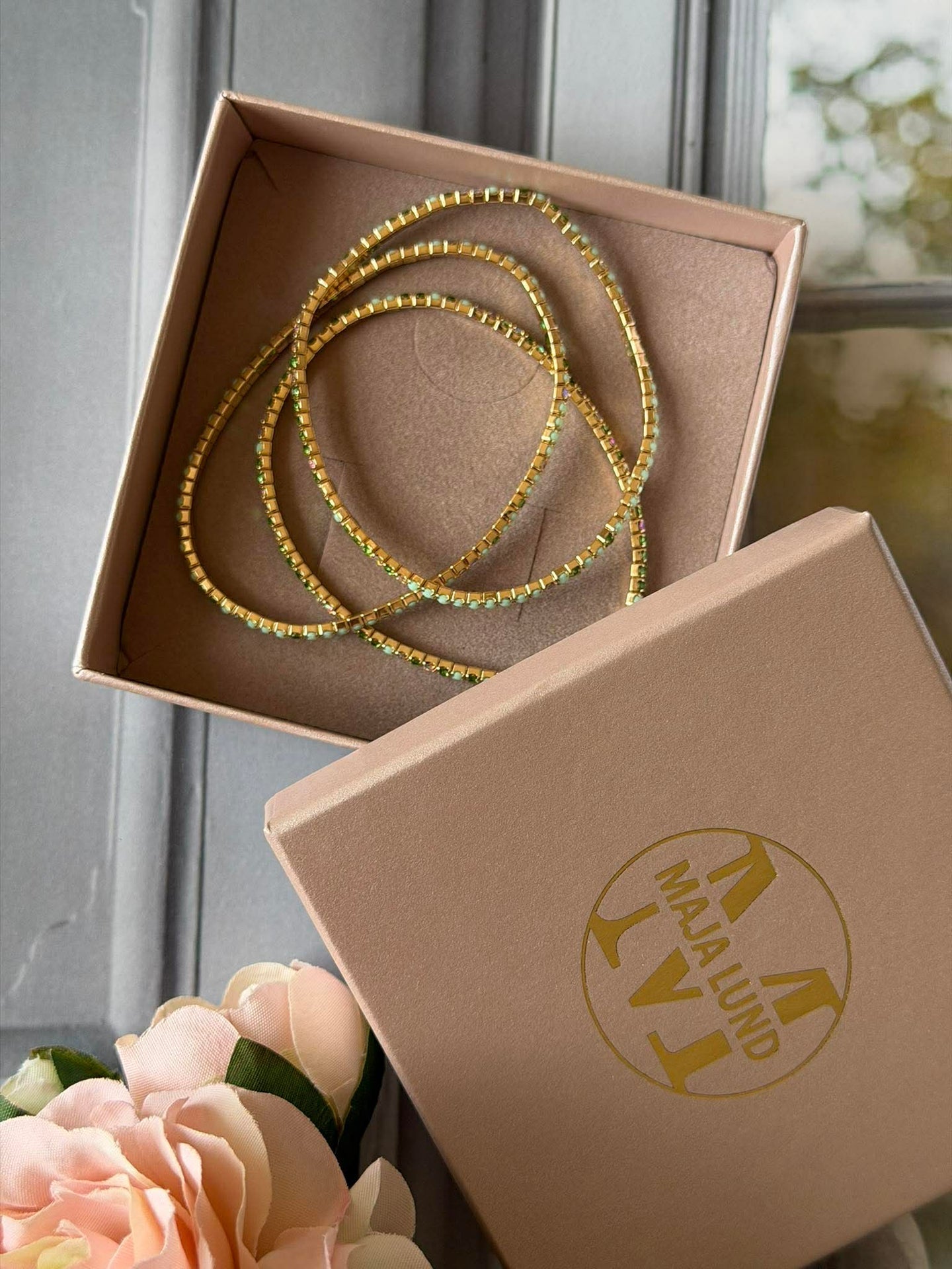 Armband Elare Set/3 - Pistachio