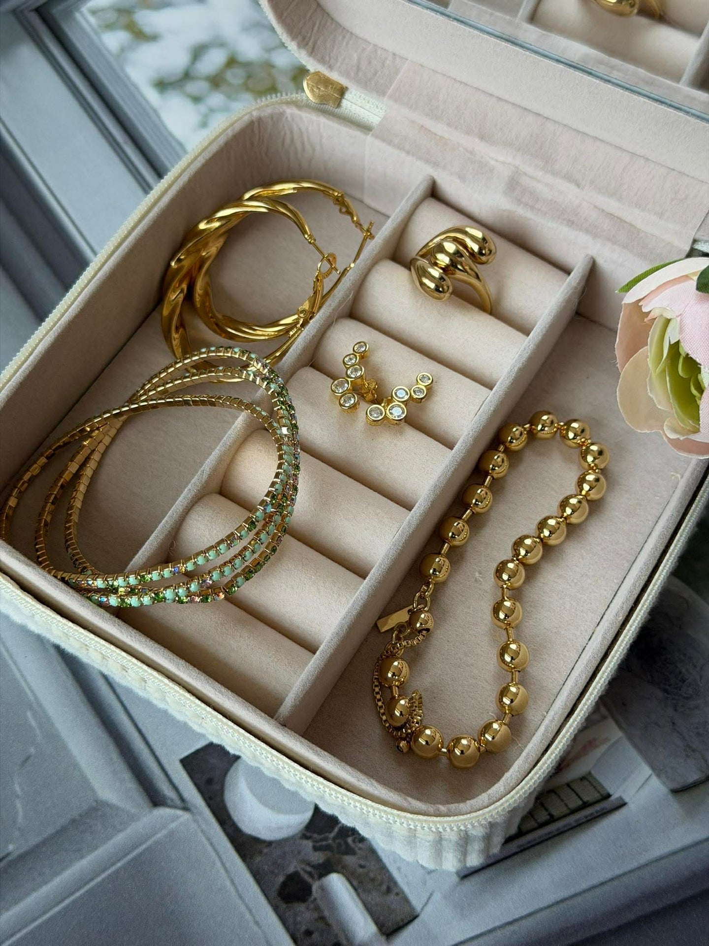 Armband Elare Set/3 - Pistachio