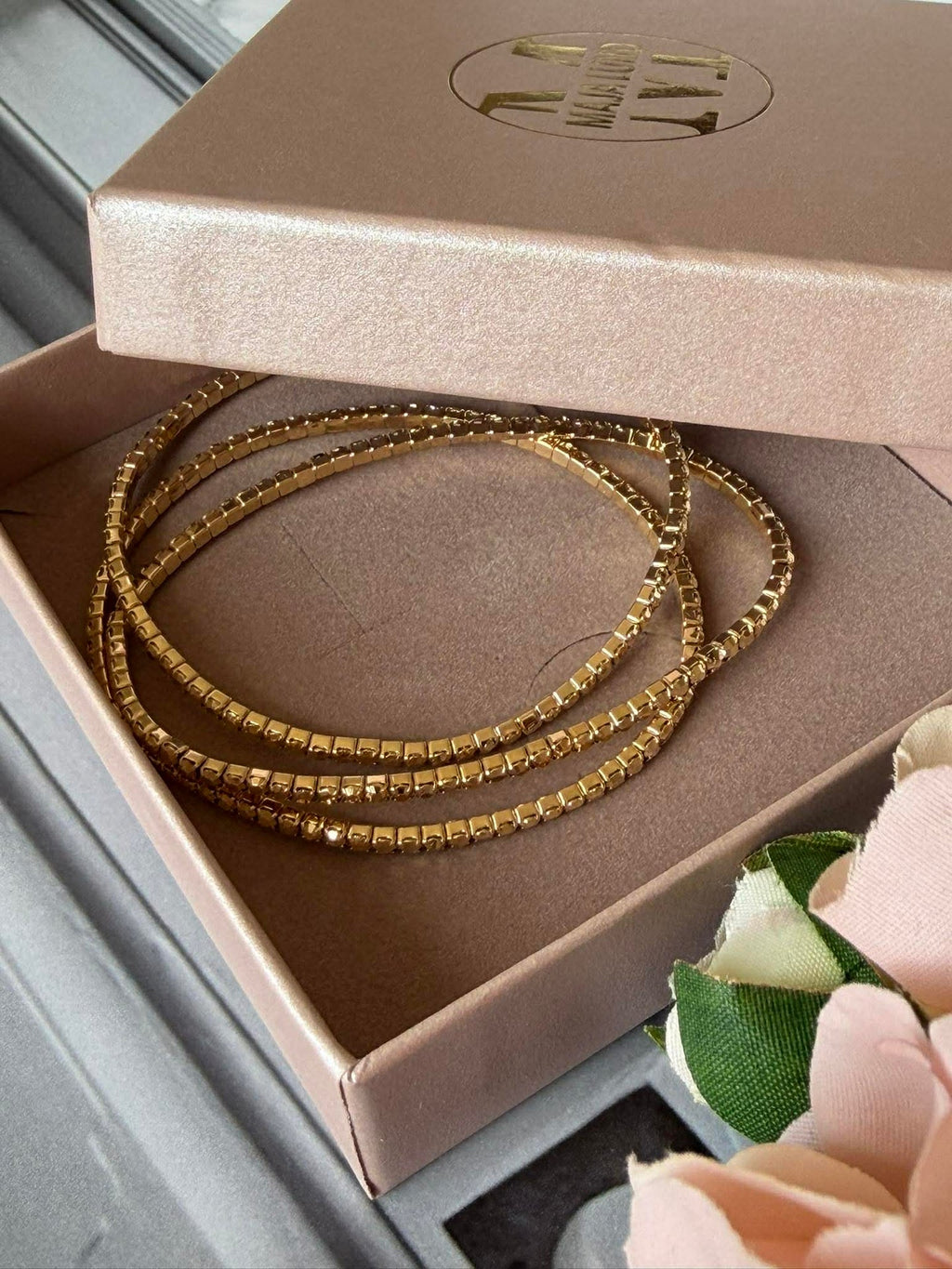 Armband Elare Gylden - Set/3