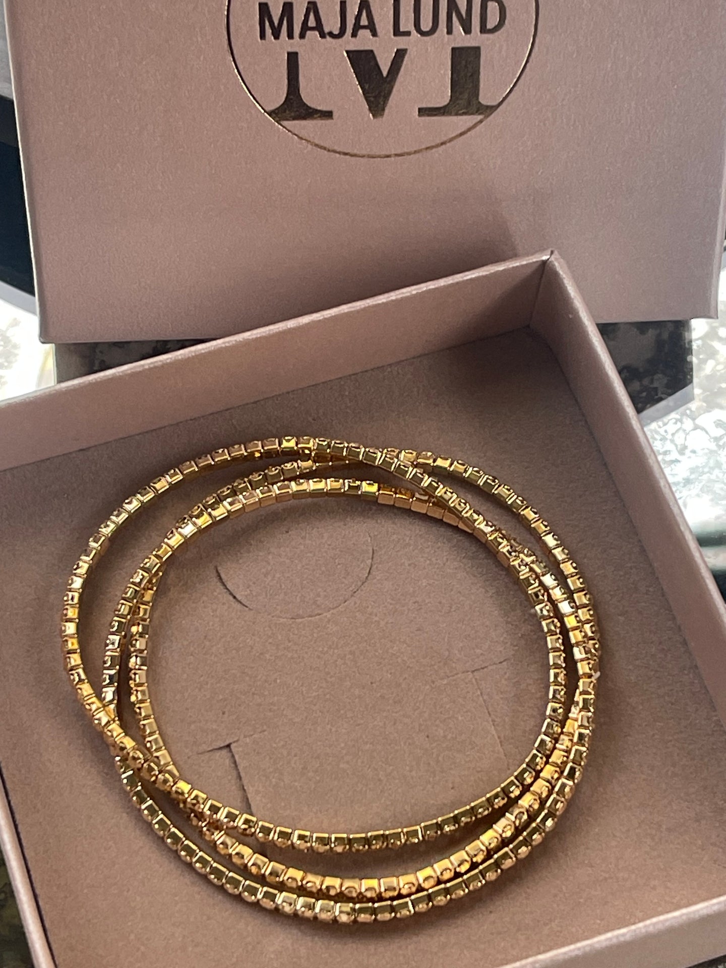 Armband Elare Gylden - Set/3
