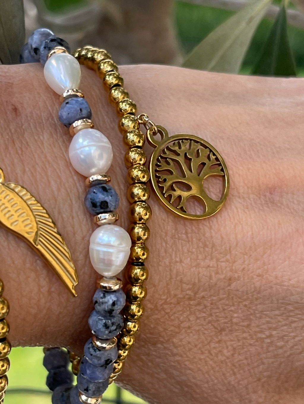 Armband Juliane - Blue mix