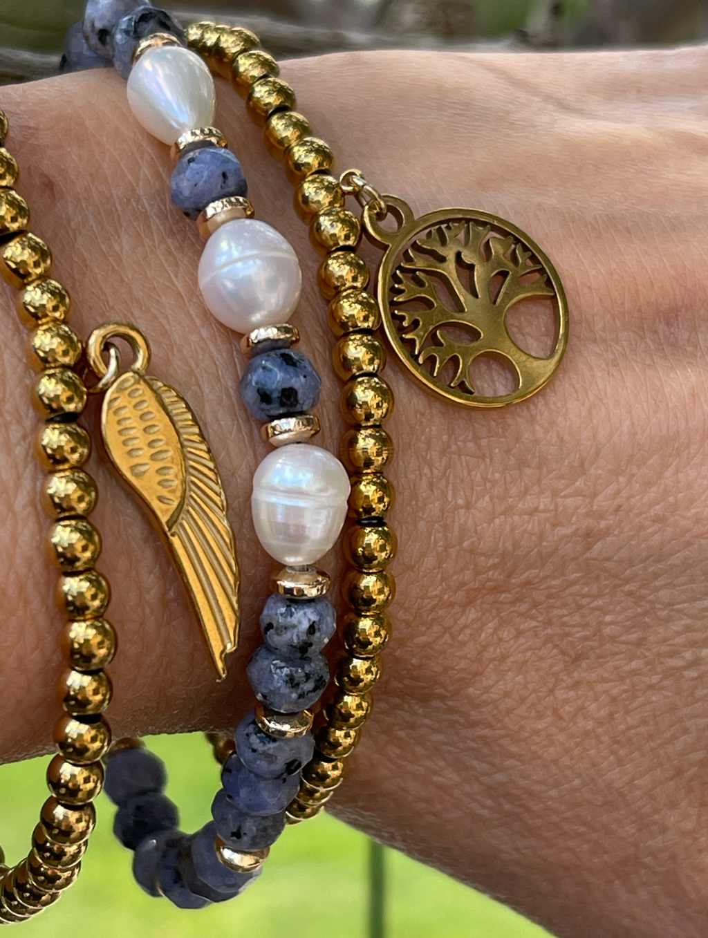 Armband Juliane - Blue mix