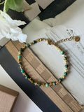 Armband TILDE - Natursten - Smaragd